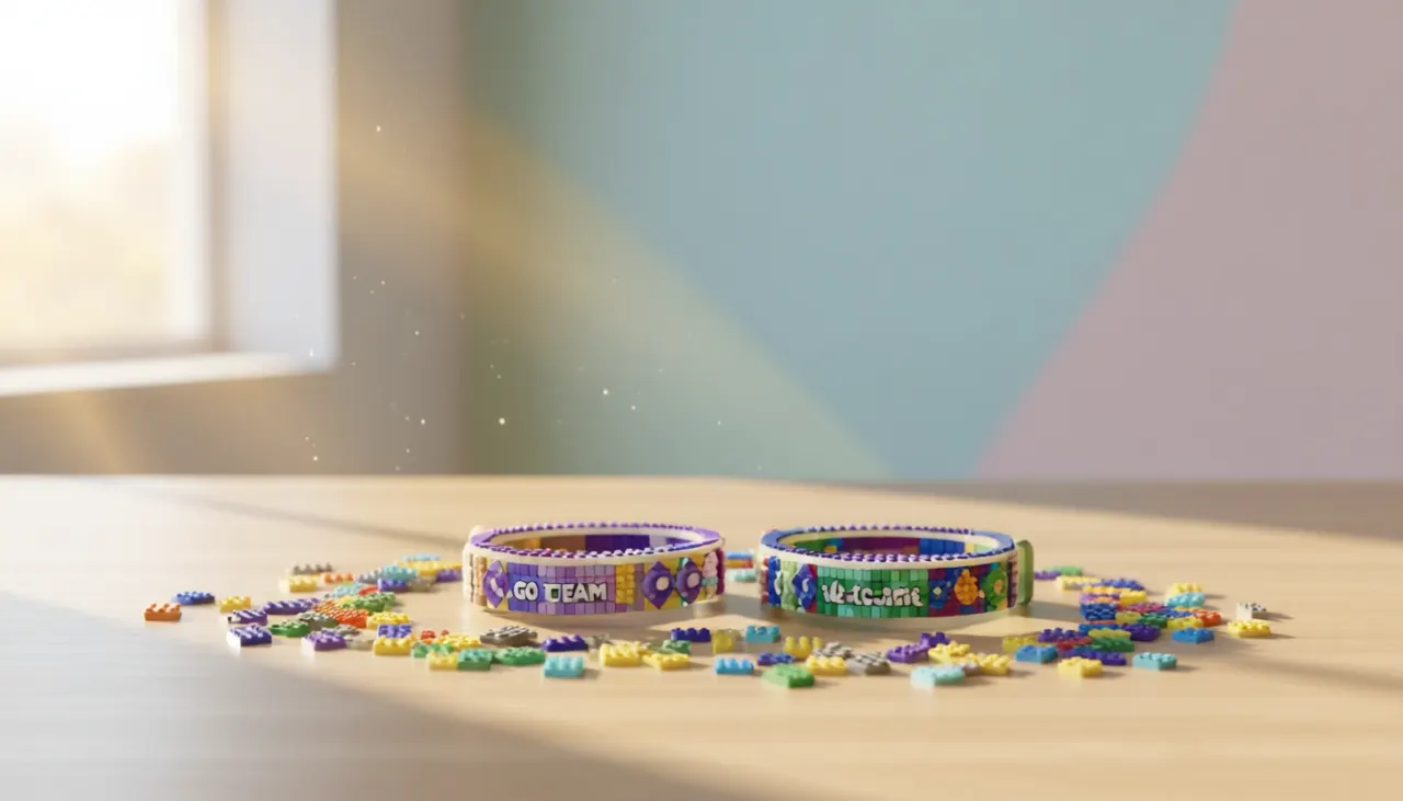 LEGO DOTS Bracelet Trio – Go Team, Ice Cream, Magic Forest (3 Sets) - Image 9