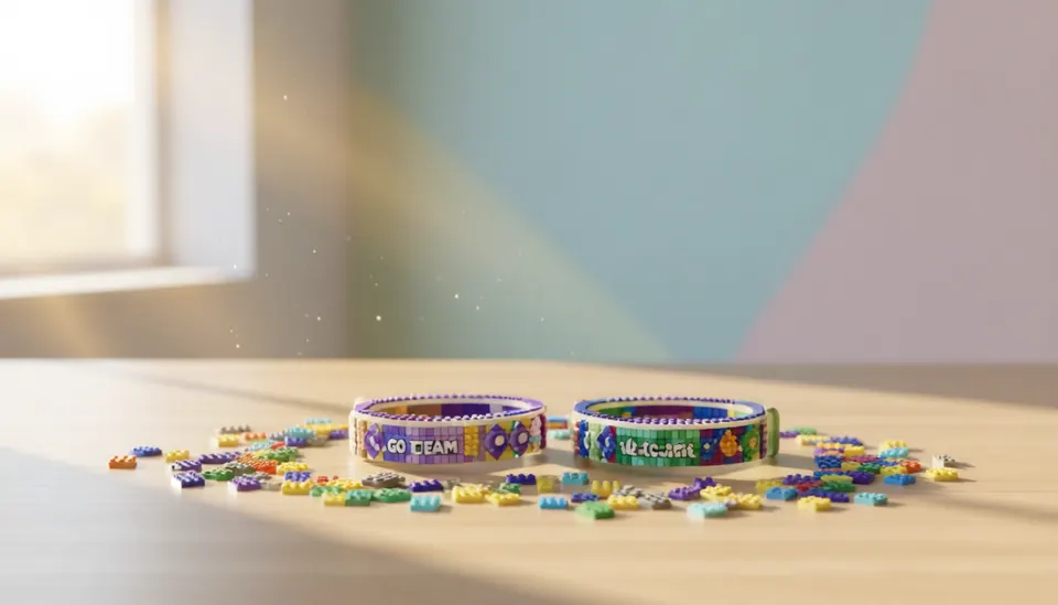 LEGO DOTS Bracelet Trio – Go Team, Ice Cream, Magic Forest (3 Sets)