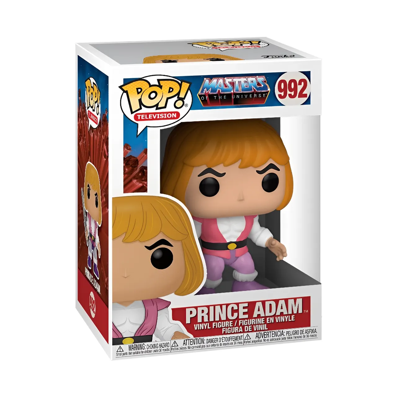 Funko Pop! Animation Masters of the Universe – Prince Adam - Image 1