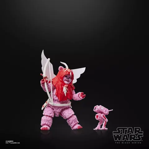 Hasbro Star Wars Ewok Valentine's Day Edition - Black Series 6"