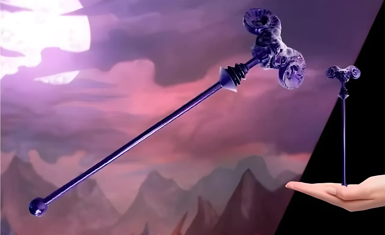 Factory Entertainment Skeletor Havoc Staff Scaled Prop Replica – MOTU - Image 5