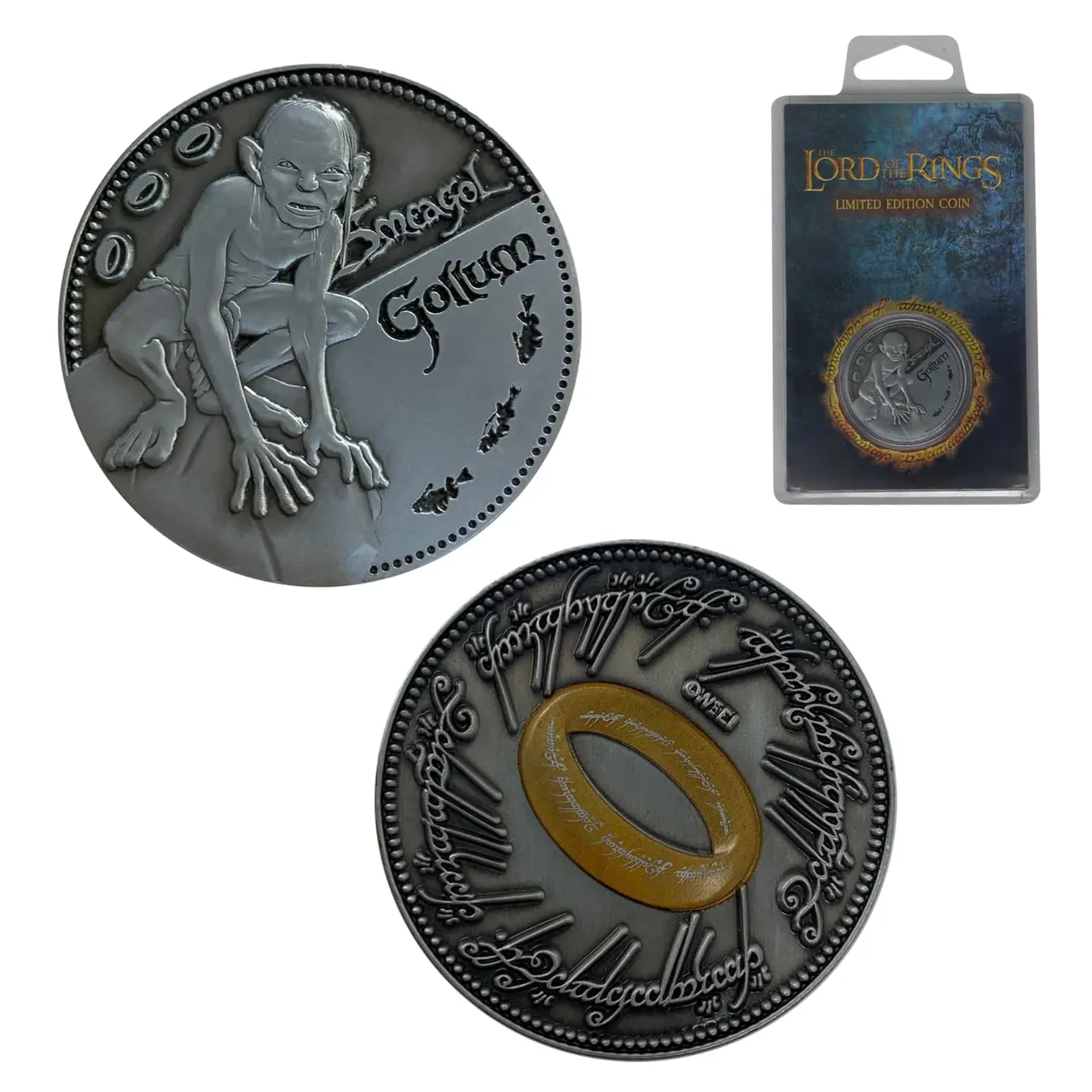 Fanattik Gollum Limited Edition Coin – The Lord of the Rings - Image 1