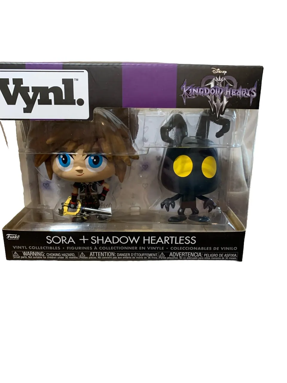 Funko VYNL 4" Sora & Heartless 2-Pack – Kingdom Hearts III - Image 6