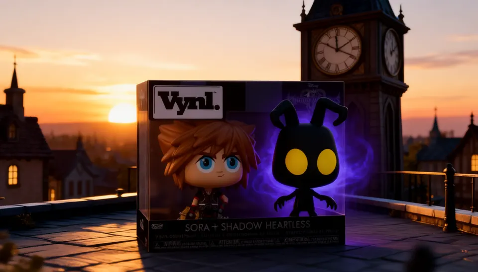 Funko VYNL 4" Sora & Heartless 2-Pack – Kingdom Hearts III
