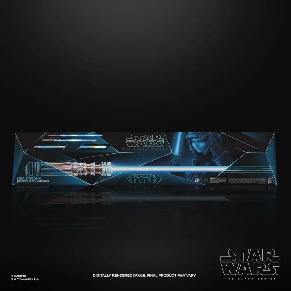 Hasbro Star Wars Black Series Leia Organa Force FX Elite Espada láser - Image 7