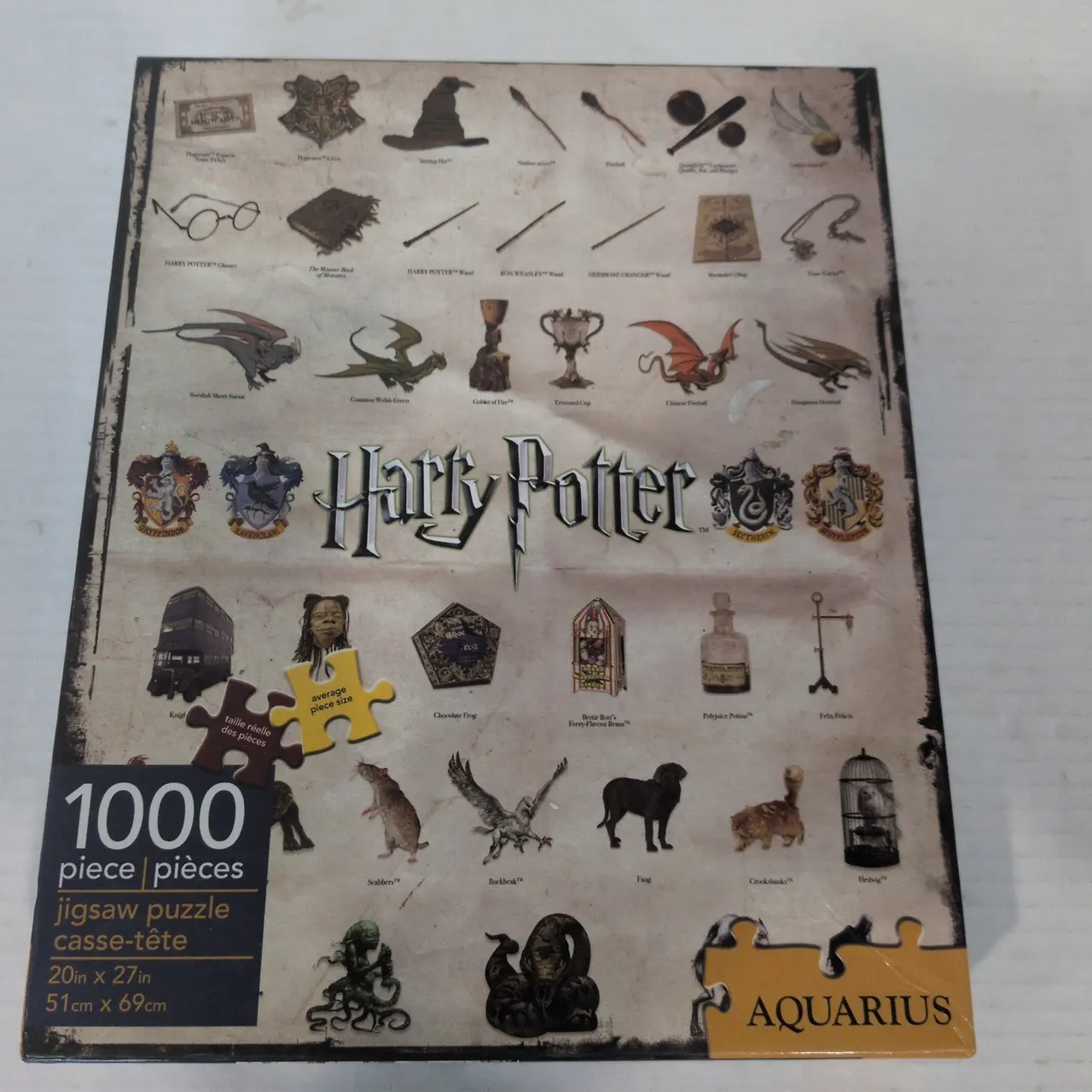 Aquarius Harry Potter 1000-Piece Jigsaw Puzzle – Glare Free - Image 3