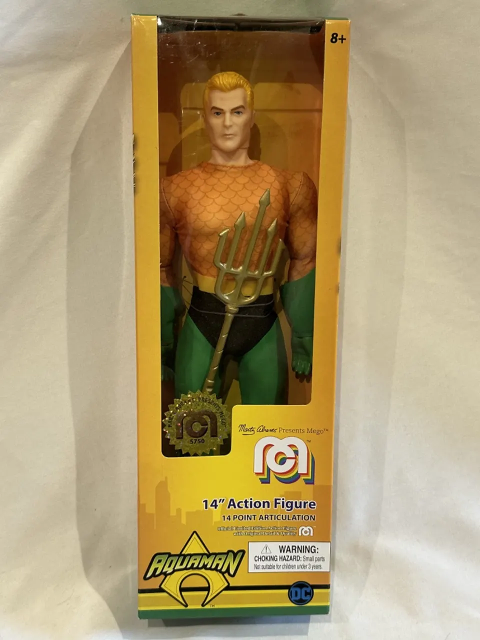 Mego Aquaman 14" Limited Edition Action Figure - Image 5