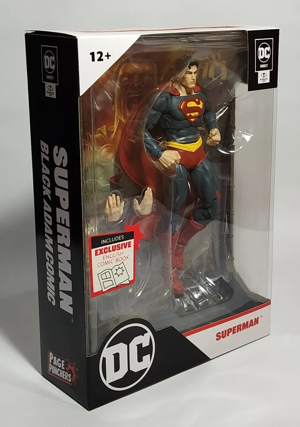 McFarlane Toys Page Punchers Superman (Black Adam Wave 1) 7" Figure - Image 18