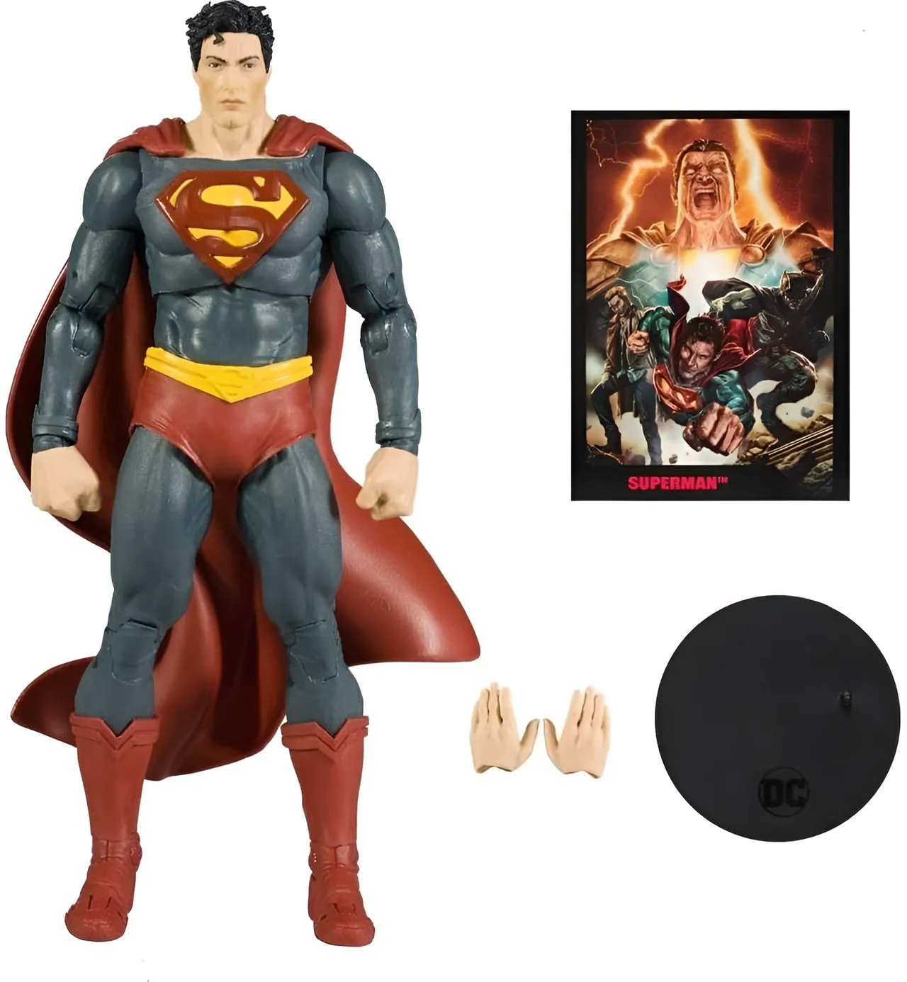 McFarlane Toys Page Punchers Superman (Black Adam Wave 1) 7" Figure - Image 3