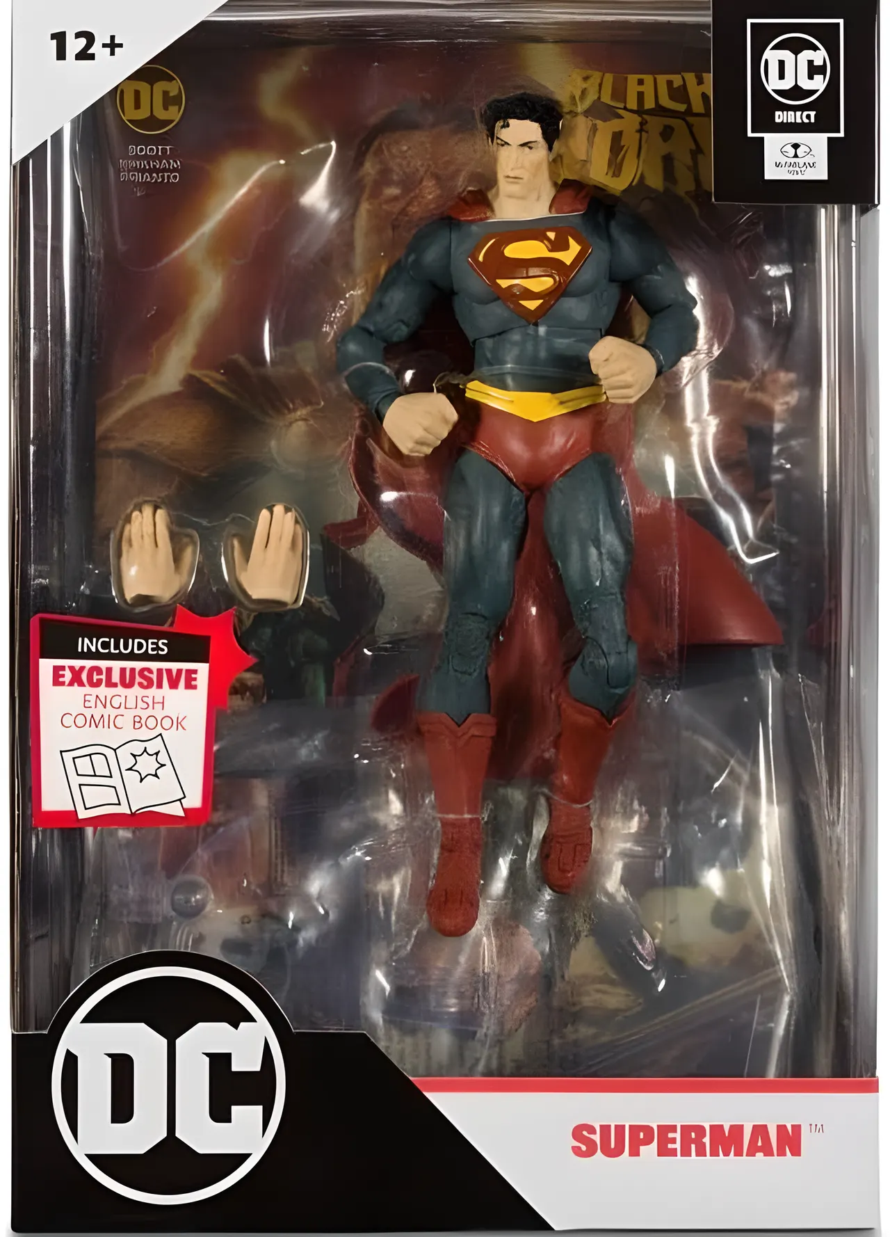 McFarlane Toys Page Punchers Superman (Black Adam Wave 1) 7" Figure - Image 16