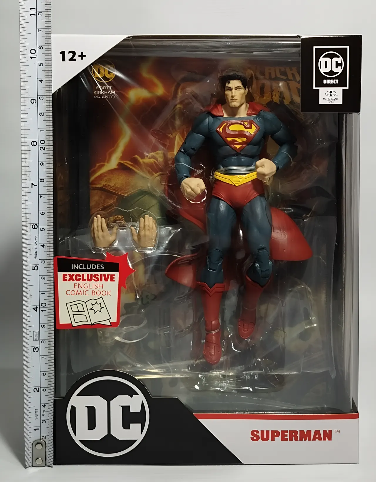 McFarlane Toys Page Punchers Superman (Black Adam Wave 1) 7" Figure - Image 15