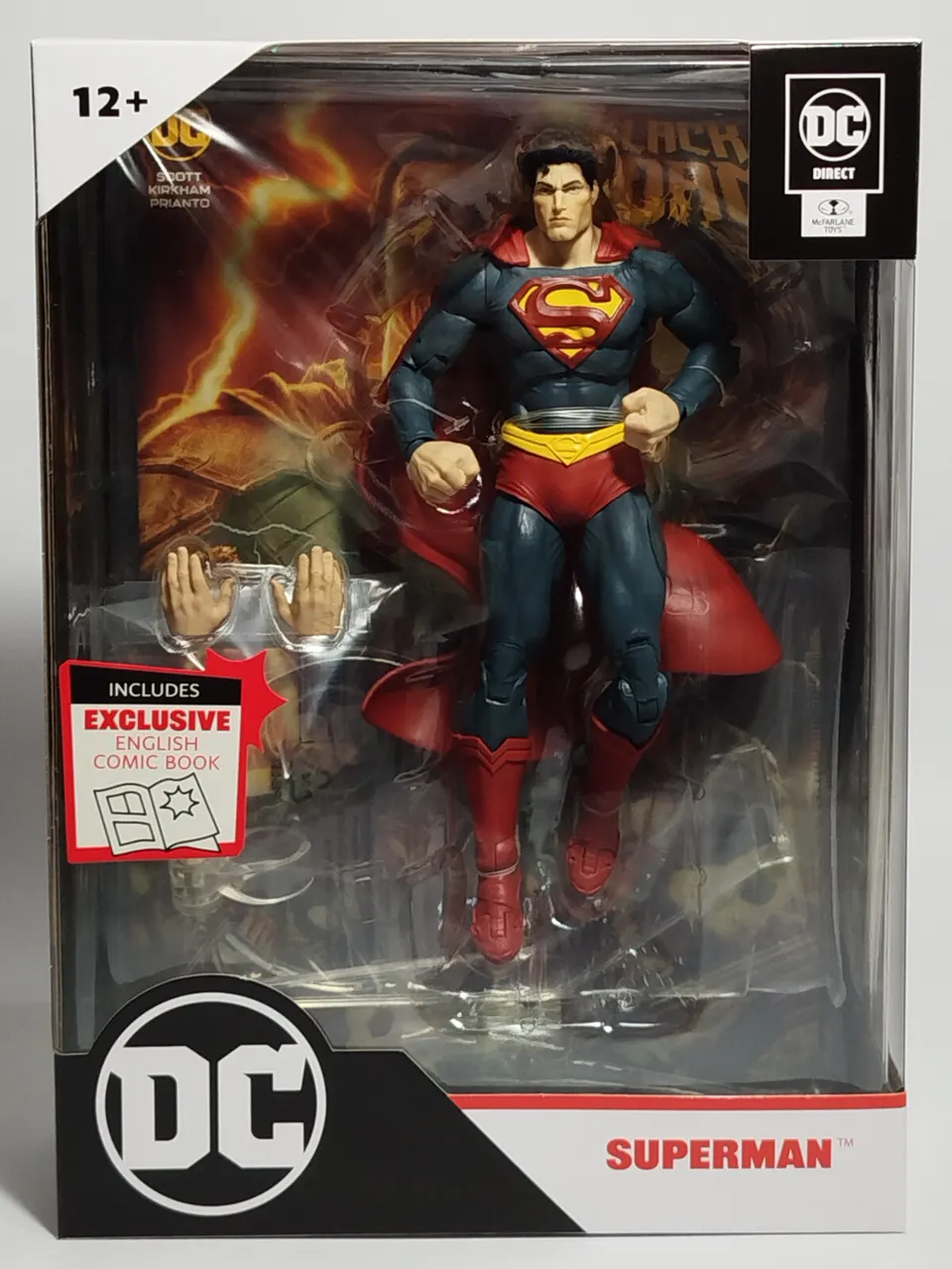 McFarlane Toys Page Punchers Superman (Black Adam Wave 1) 7" Figure - Image 17