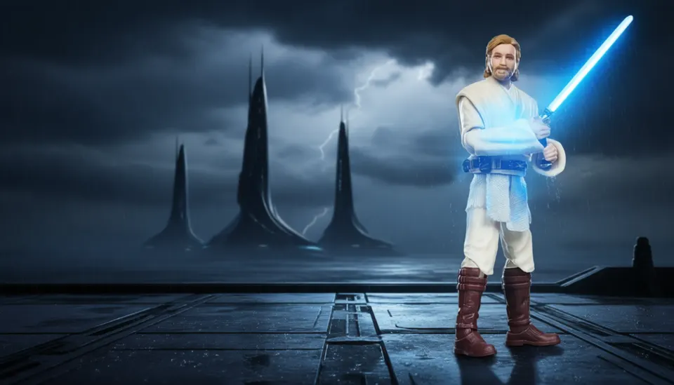 Hasbro Star Wars Vintage Obi-Wan Kenobi: El Ataque de los Clones