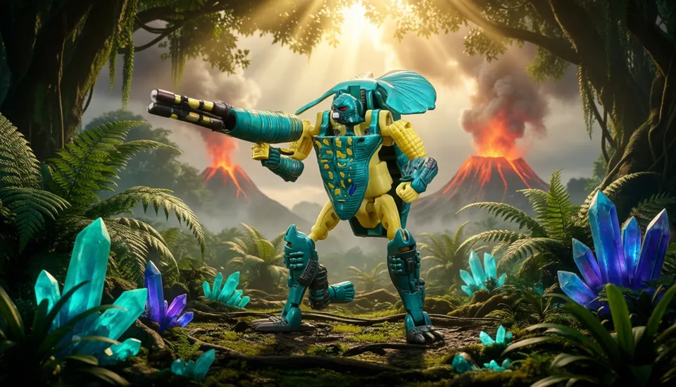 Hasbro Transformers Vintage Beast Wars Iguanus Action Figure