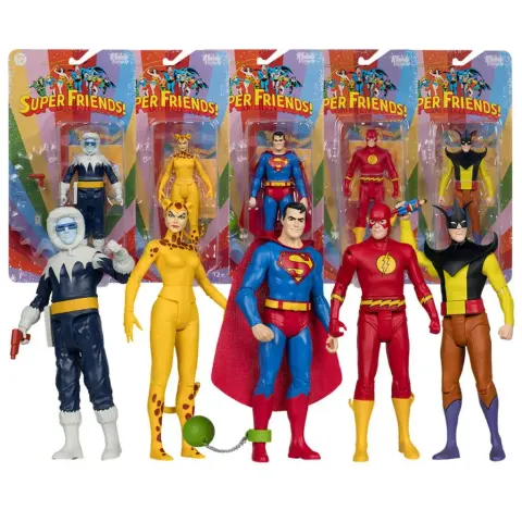 McFarlane DC Retro Super Friends 6-inch Wave 13 Assortment