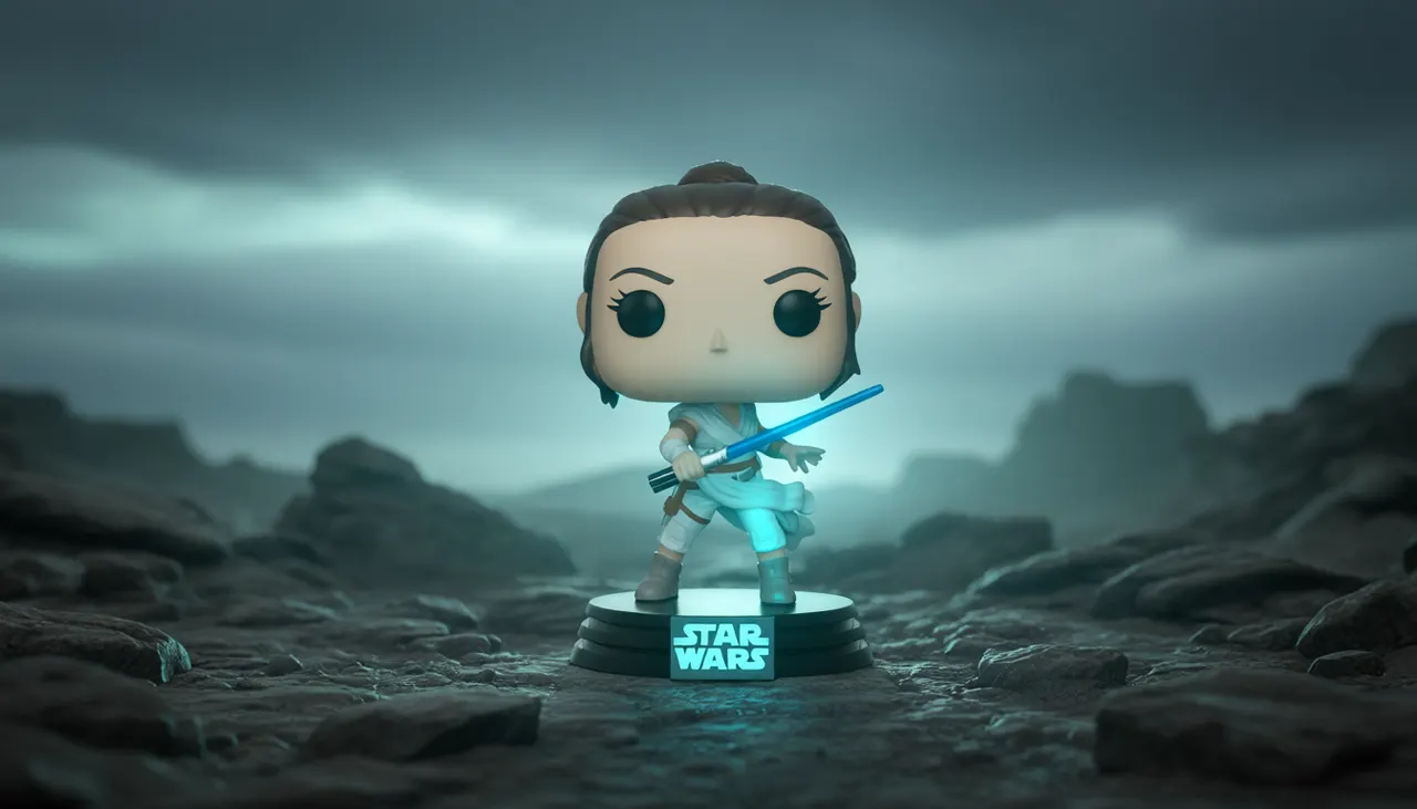 Funko Pop! Star Wars: Rise of Skywalker Rey #39882 - 4" Figura de vinilo - Image 4