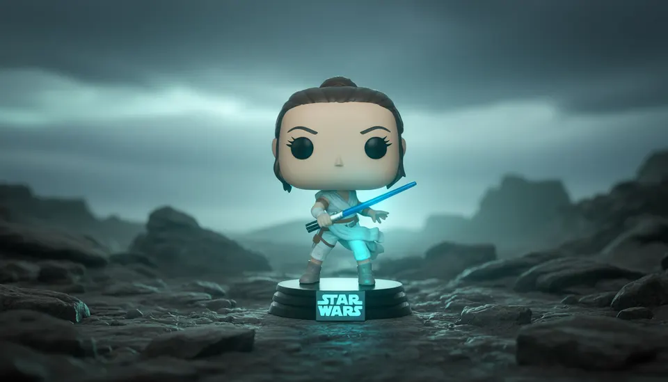 Funko Pop! Star Wars: Rise of Skywalker Rey #39882 - 4" Figura de vinilo