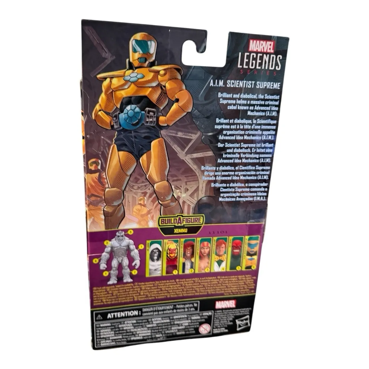 Marvel Legends Série A.I.M. Scientist Supreme 6\" Figurine articulée - Image 3