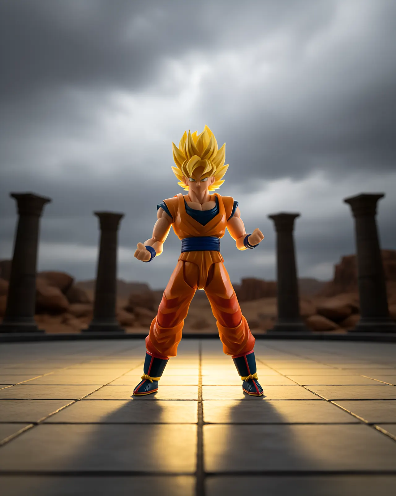 Tamashii Nations S.H.Figuarts 6" Super Saiyan Goku – The Games Begin - Image 3