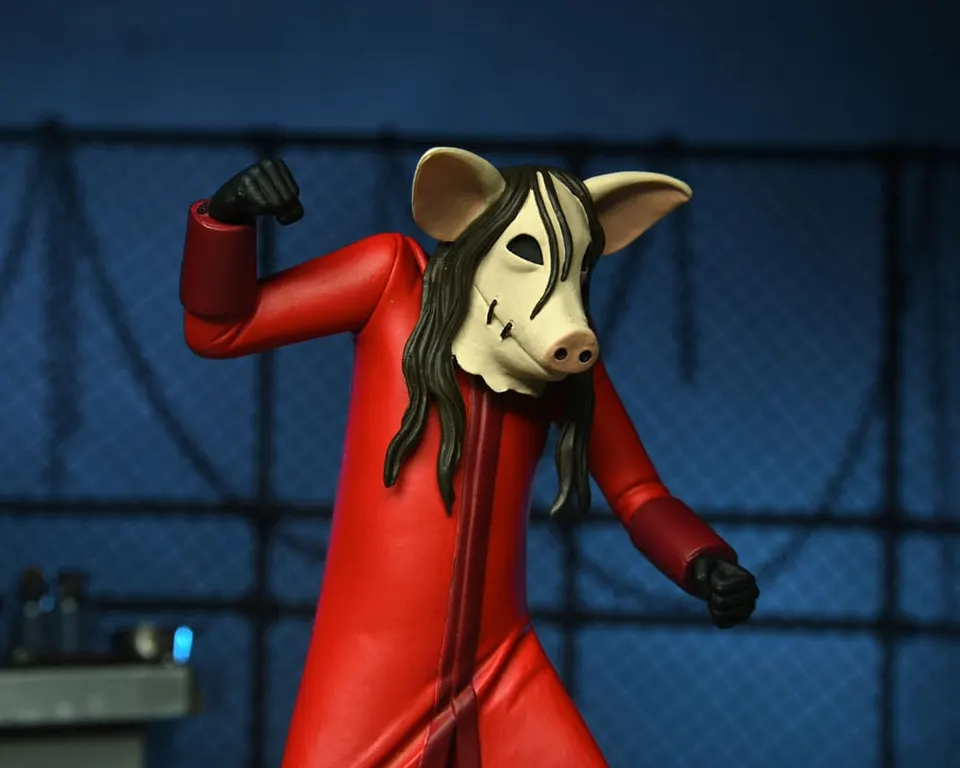 NECA Saw Toony Terrors Jigsaw (Red Cloak) 6" Action Figure - Image 2