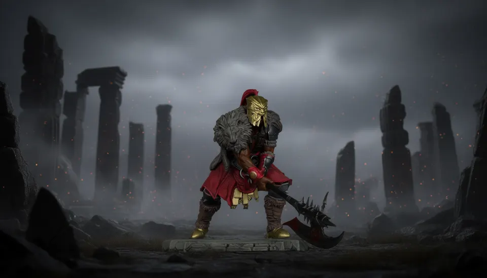 McFarlane Toys Diablo IV Barbarian Limited Edition 1/12 Scale Figure