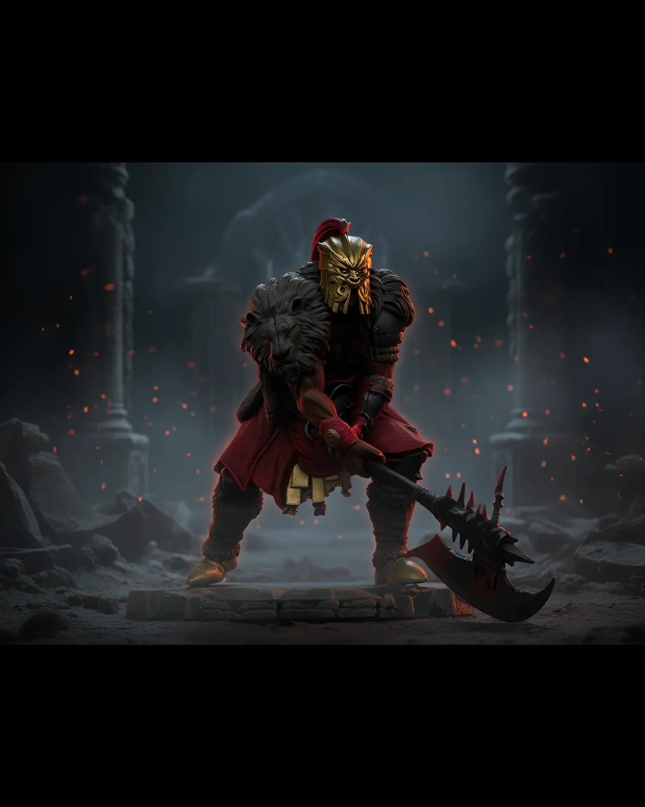 McFarlane Toys Diablo IV Barbarian Limited Edition 1/12 Scale Figure - Image 8