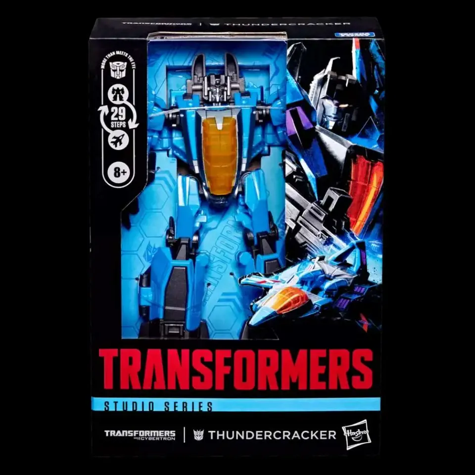 Hasbro Transformers Studio Series Voyager Thundercracker Figure - Image 3