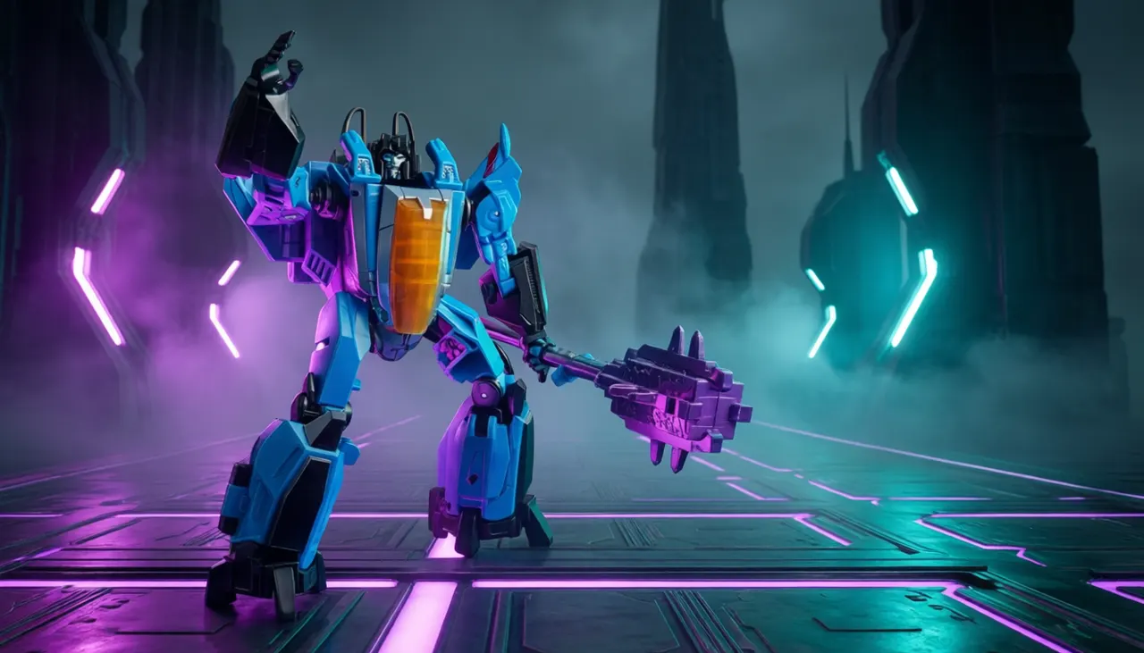 Hasbro Transformers Studio Series Voyager Thundercracker Figure - Image 6