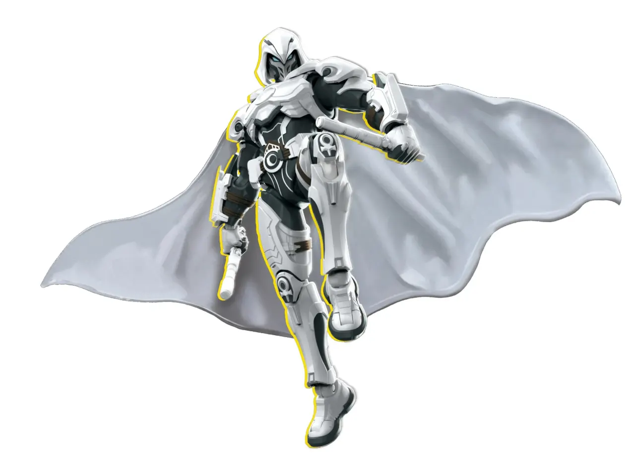 Blokees Marvel Rivals Moon Knight Model Kit – Assembly Required - Image 9