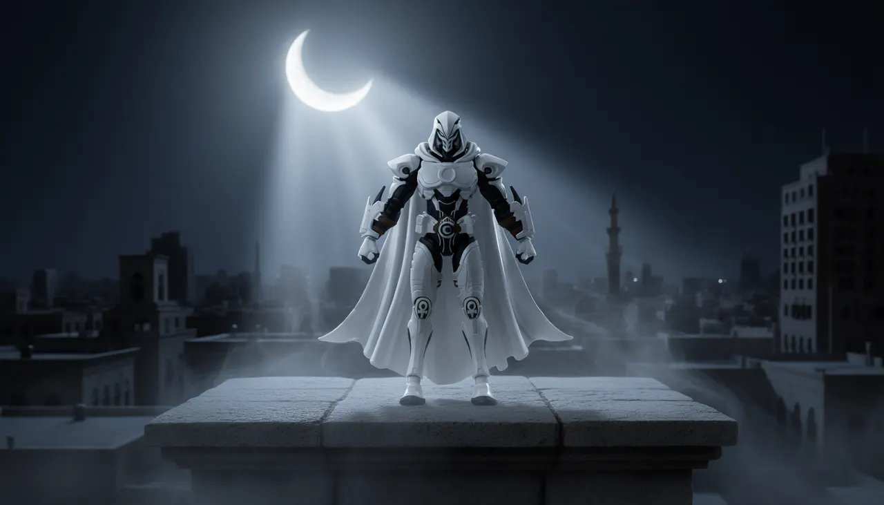 Blokees Marvel Rivals Moon Knight Model Kit – Assembly Required - Image 11
