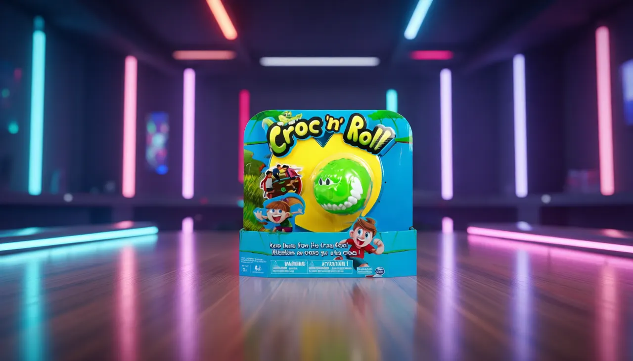 Spin Master Croc N Roll Kids Action & Reflex Game - Image 2