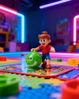 Spin Master Croc N Roll Kids Action & Reflex Game - Thumbnail 3