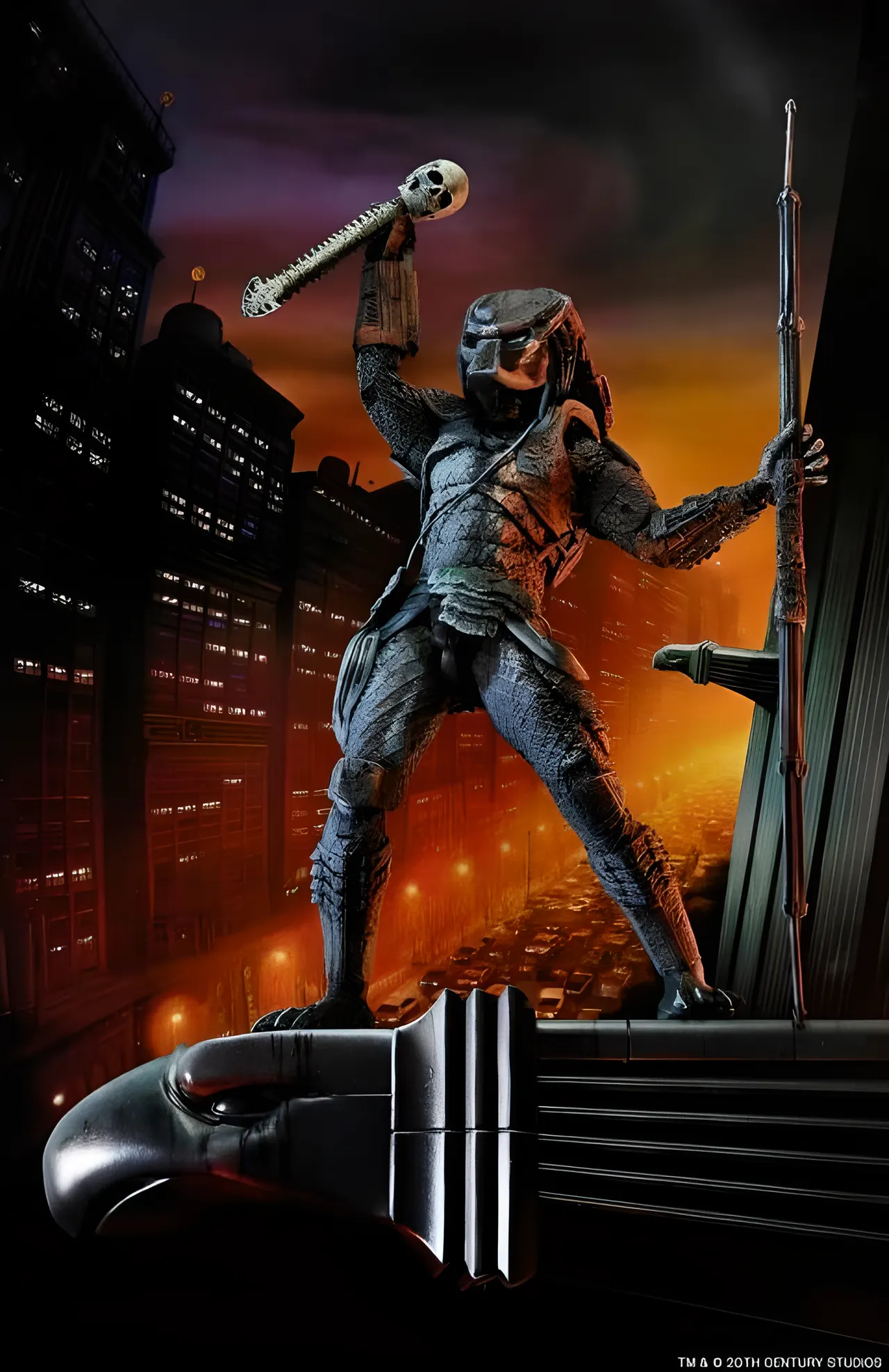 NECA Predator 2 Poster Series City Hunter Action Figure - Image 2