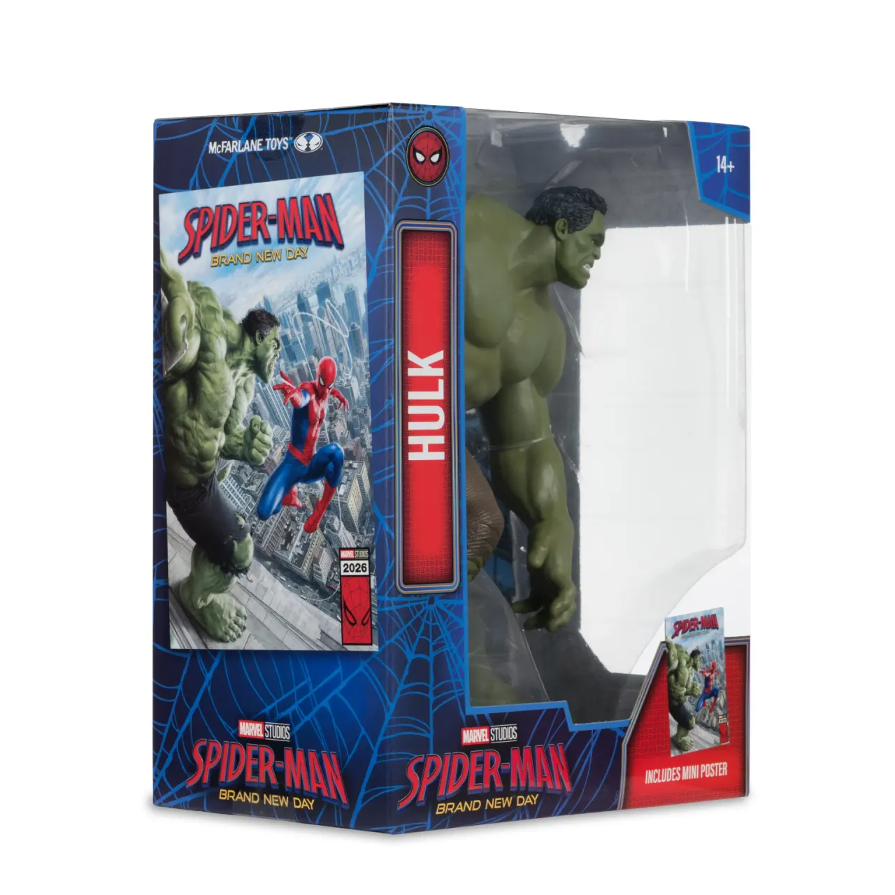 McFarlane Toys Marvel Spider-Man Brand Day Hulk 1:6 Scale Figure - Image 8