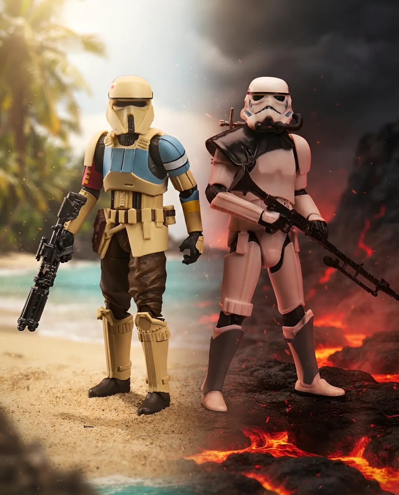 Star Wars Black Series Scarif & Magma Stormtrooper 6" Action Figures 2‑Pack - Image 7