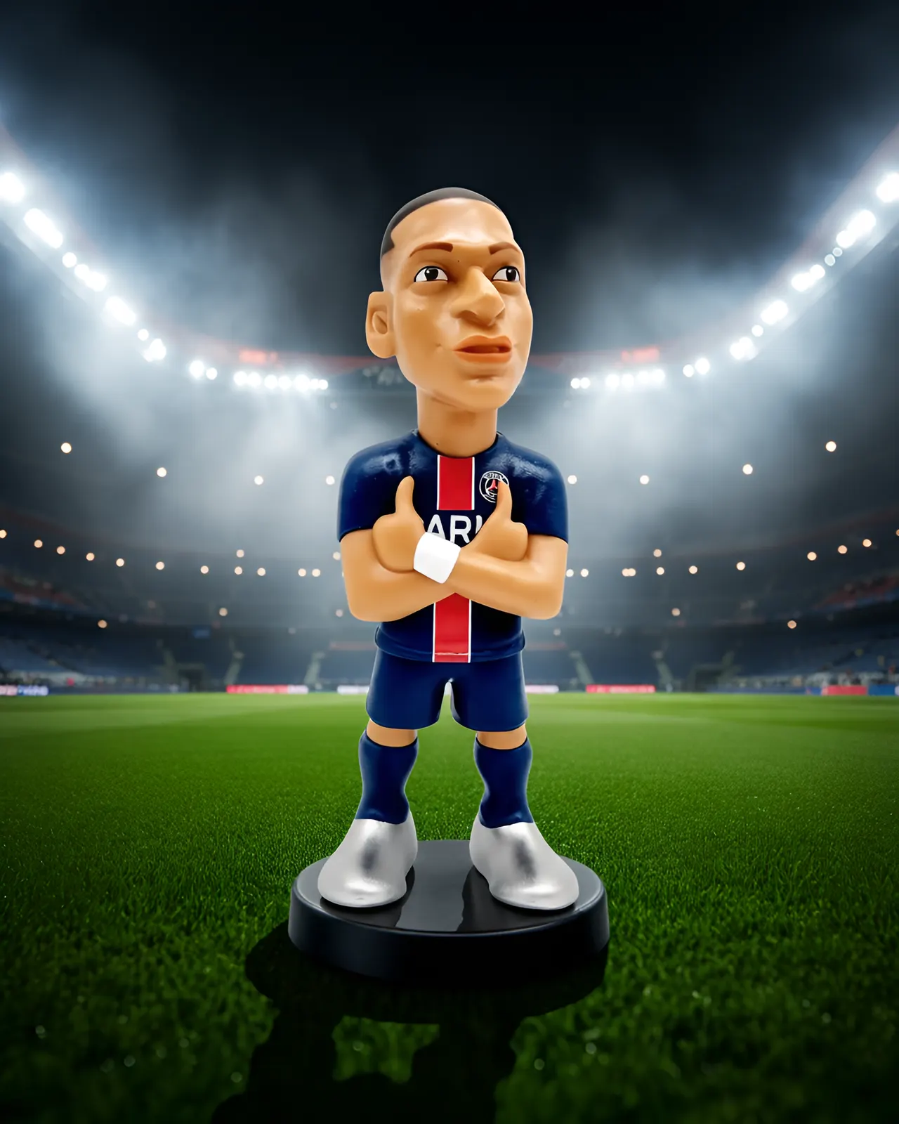 Minix Football Stars #100 Kylian Mbappé 12cm PSG Figure - Image 2