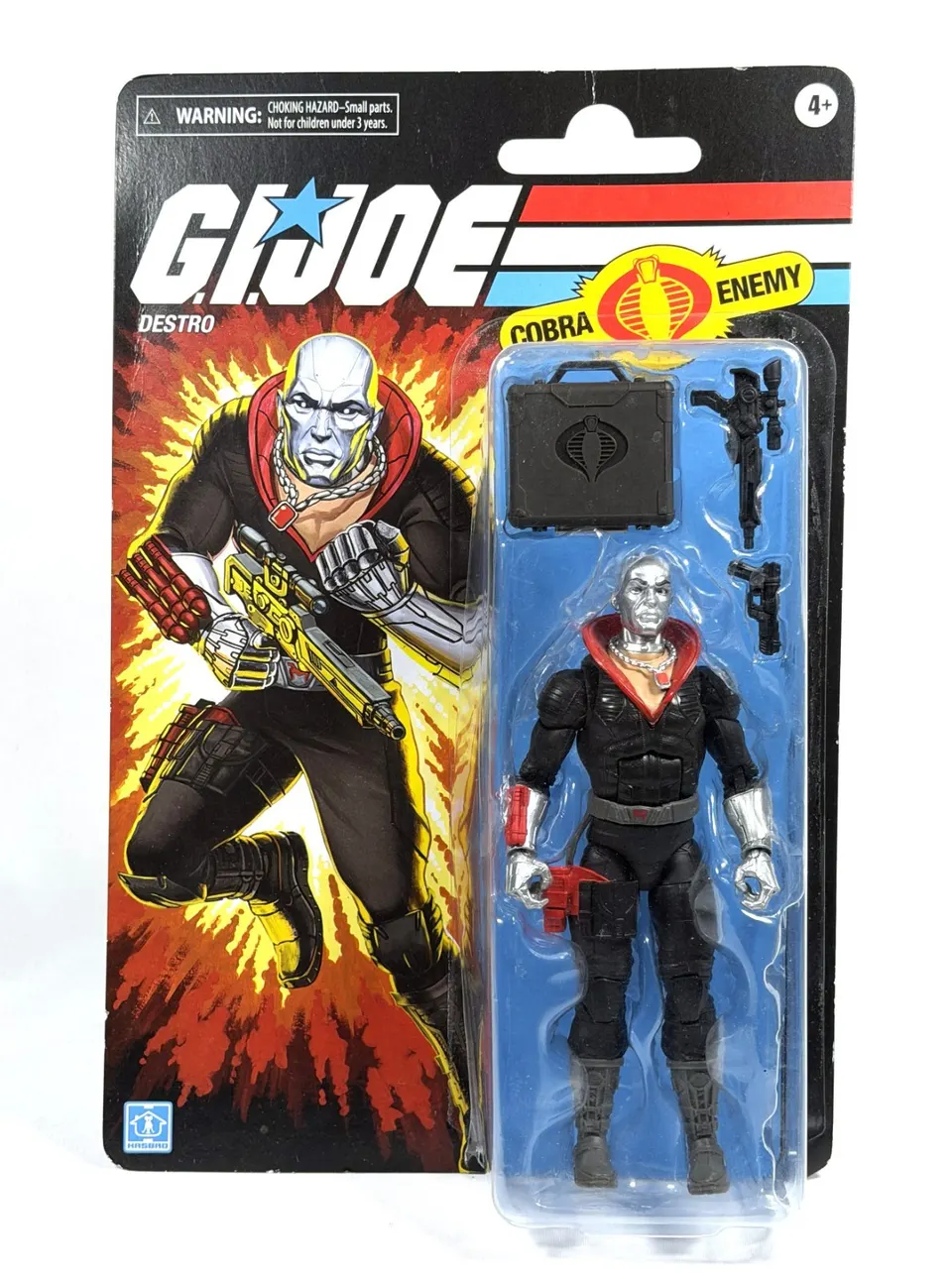 Hasbro G.I. Joe Classified Retro Carded Animated Destro 6" Figure - Image 8