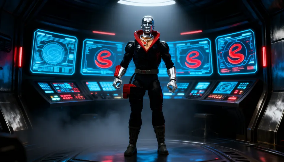 Hasbro G.I. Joe Classified Retro Carded Animated Destro 6" Figure
