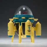 Bandai Spirits Changearts 8cm Future Trunks Time Machine Capsule - Thumbnail 1