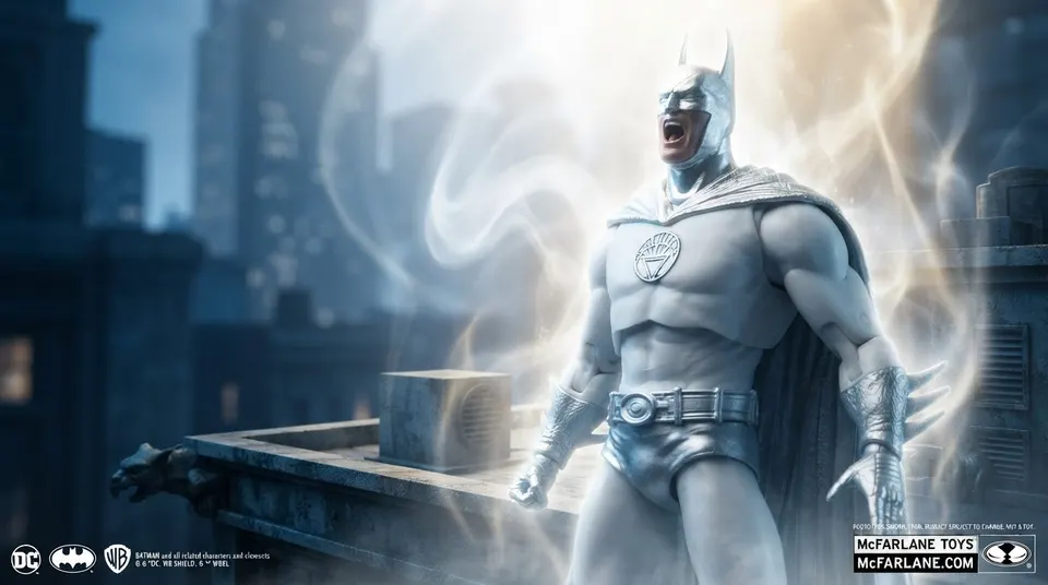 McFarlane Toys DC Multiverse White Lantern Batman 7-Inch Action Figure