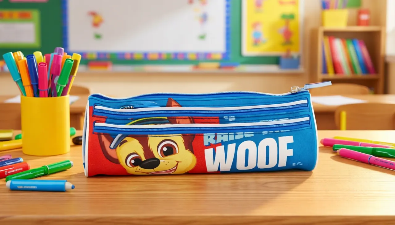 Cerda PAW Patrol Triple Pencil Case – 21×11×3.5 cm - Image 3