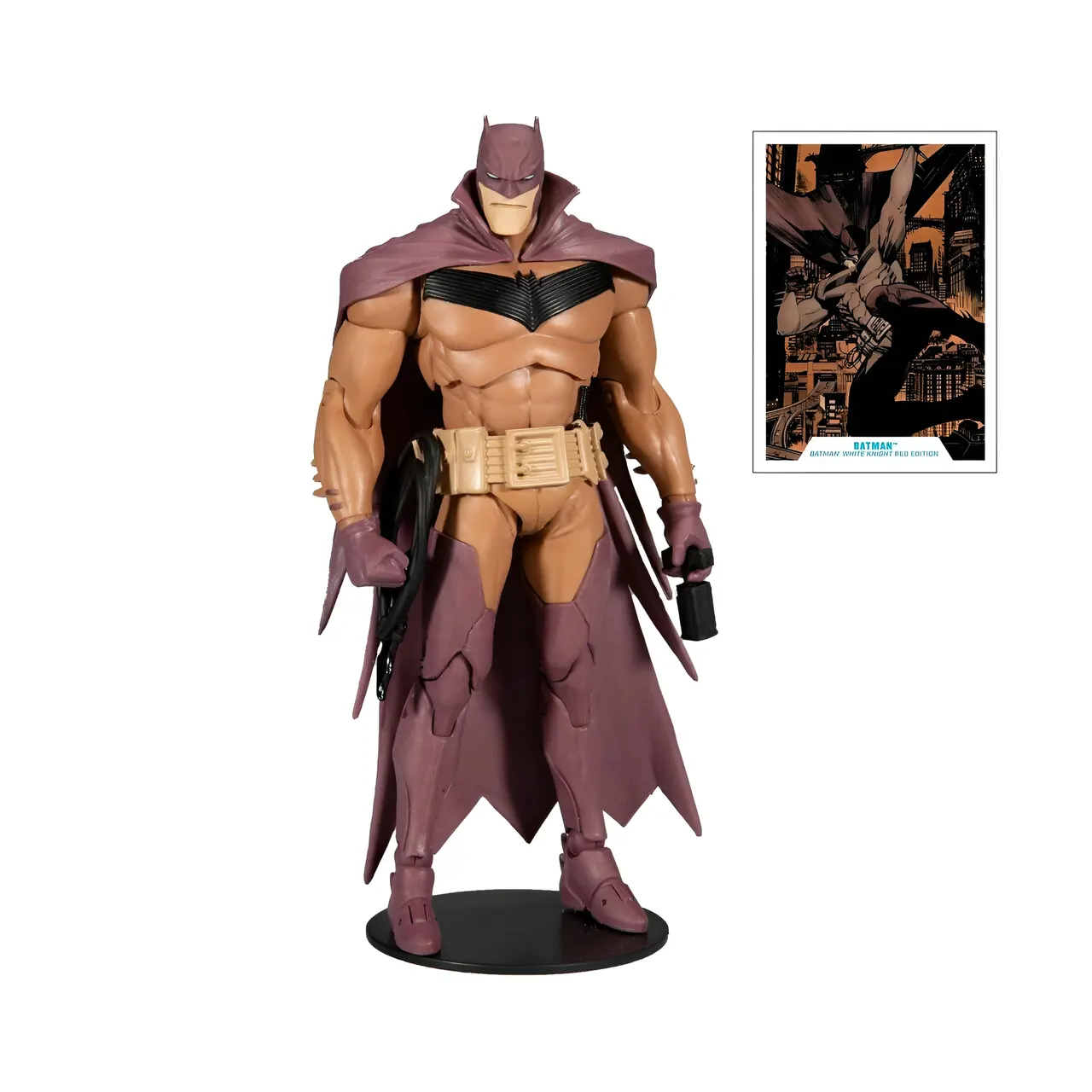 McFarlane Toys DC Multiverse Batman White Knight Red Edition 7" Figure - Image 2