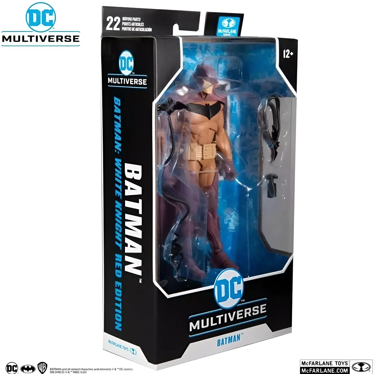 McFarlane Toys DC Multiverse Batman White Knight Red Edition 7" Figure - Image 12