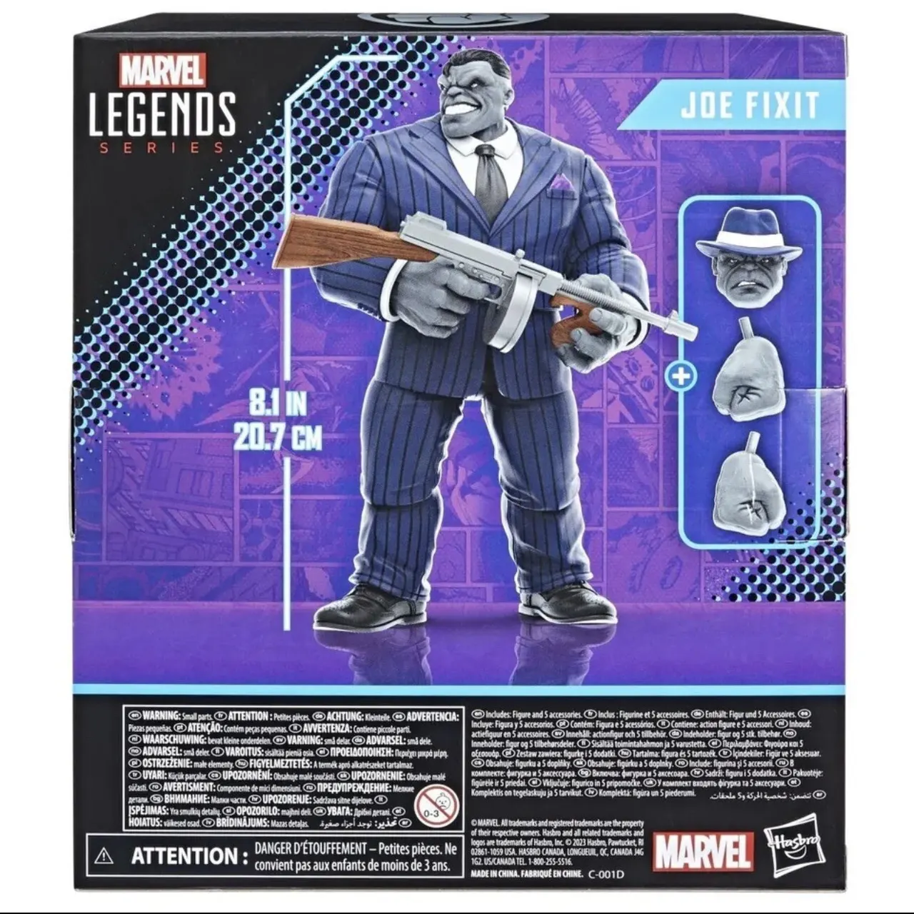 Hasbro Marvel Legends Deluxe 21cm Hulk – Joe Fixit Figure - Image 3