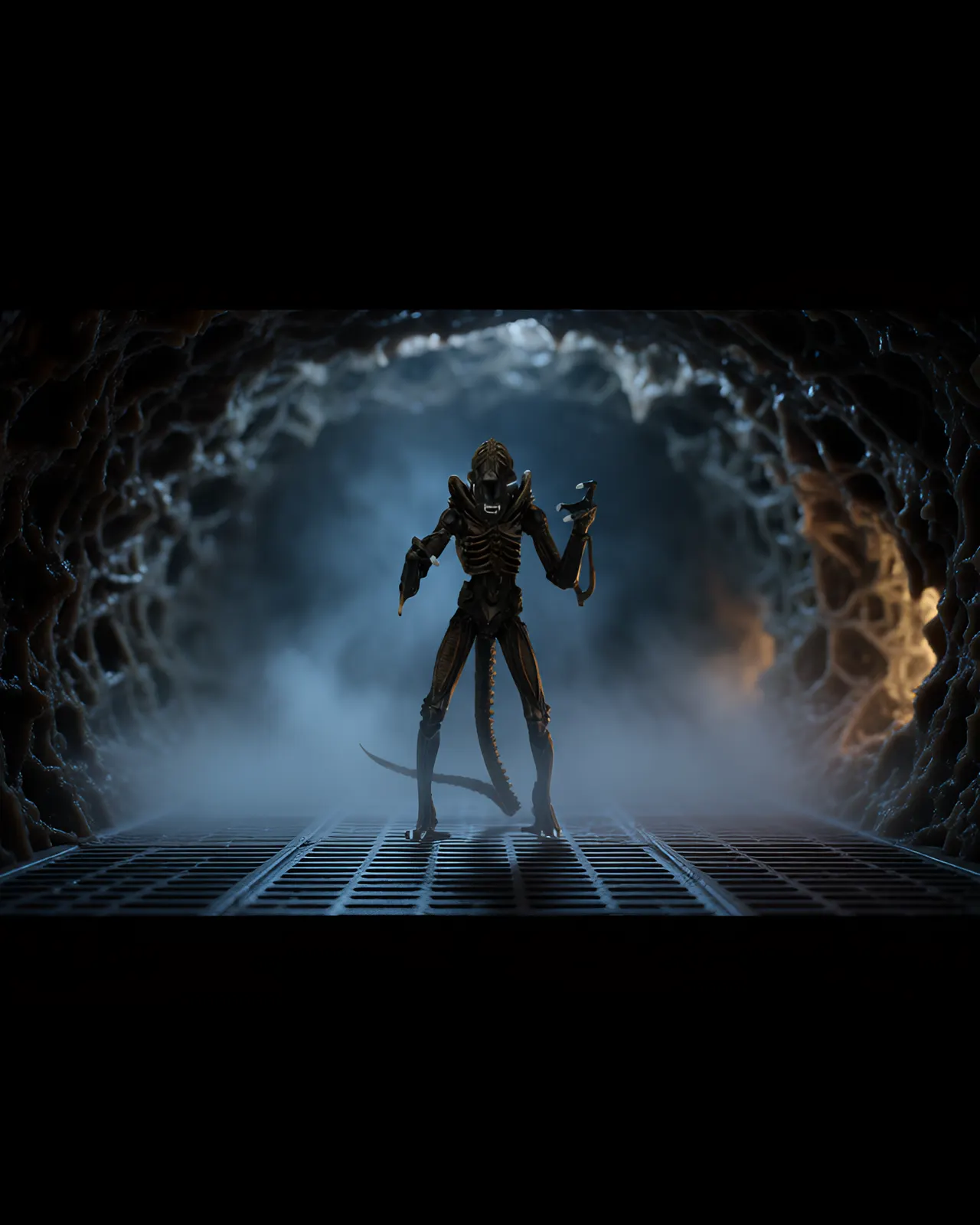 NECA Alien Xenomorph Warrior Ultimate Figure – 7" Scale Brown - Image 10