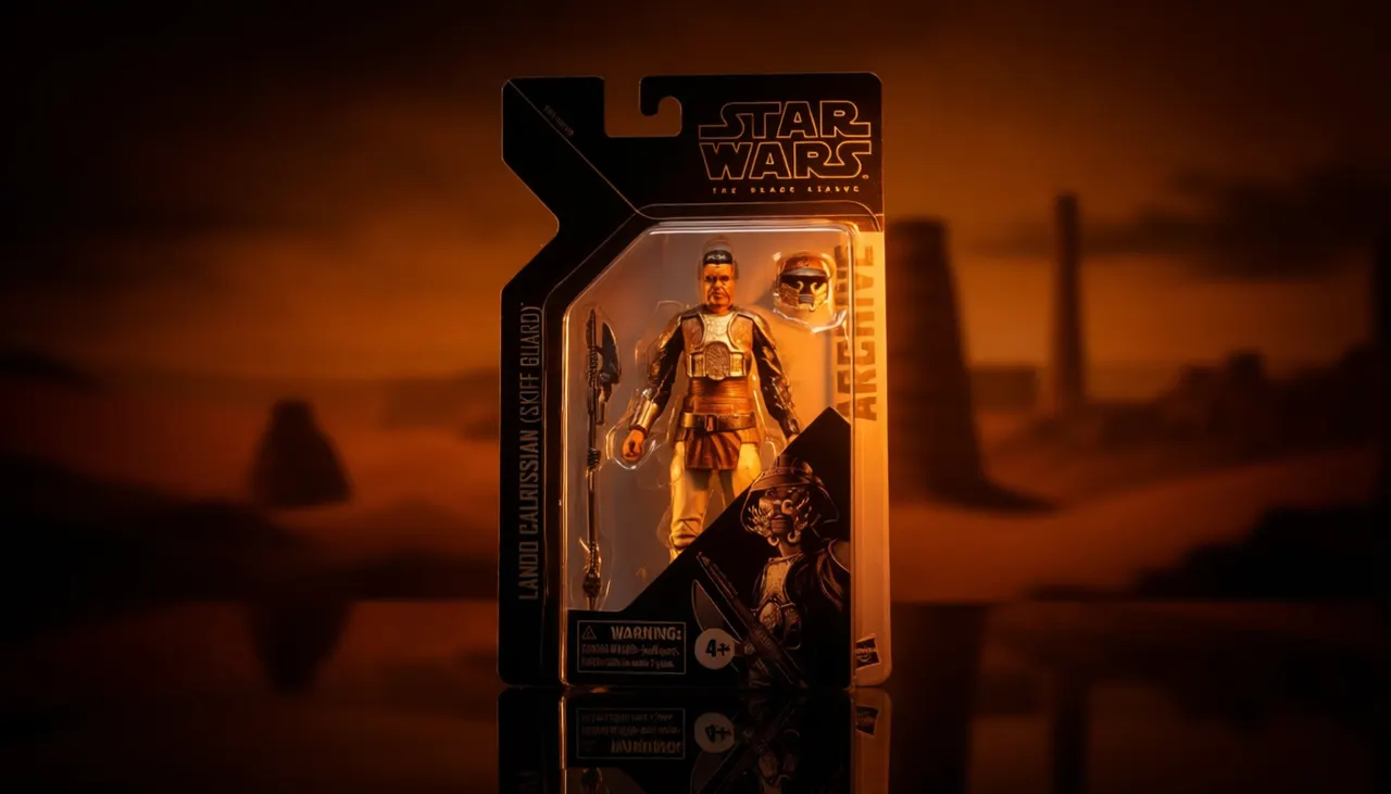 Hasbro Star Wars Black Series Archivo Lando Calrissian Skiff Guard 6in - Image 6