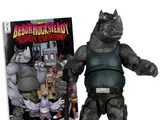 McFarlane Toys TMNT Page Punchers Rocksteady Action Figure with Comic - Thumbnail 3