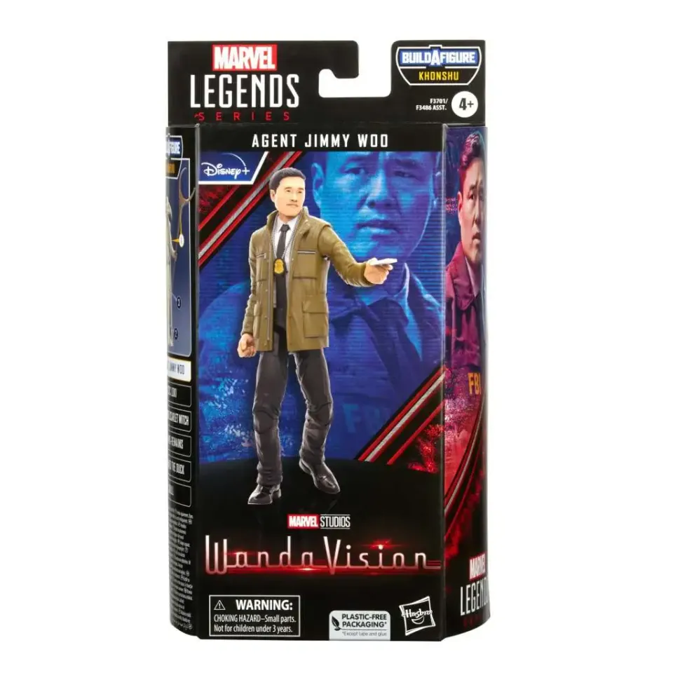 Hasbro Marvel Legends 6" Agent Jimmy Woo Figure – Disney+ WandaVision - Image 6