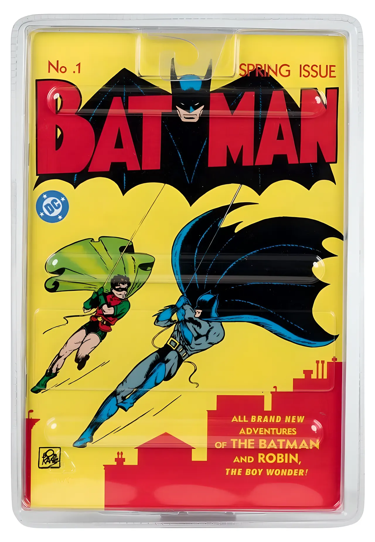 McFarlane Toys Batman (Batman #1) – DC Direct Page Punchers 7" Figure - Image 8
