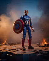 Hasbro Marvel Legends Captain America – Avengers Doomsday 6" Figure - Thumbnail 11